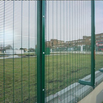 ৩৫৮ ৪.০ মিমি এন্টি ক্লাইম্ব সিকিউরিটি ফেন্সিং গ্রিন গ্রে পিভিসি পেইন্ট গ্যালভানাইজড