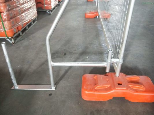 অপসারণযোগ্য সাময়িক বেড়া প্যানেল Trellis বিল্ডিং Zaun ইভেন্ট বেড়া নির্মাণ সাইট