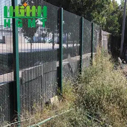 নিরাপত্তা ধাতু অ্যান্টি ক্লাইম্ব লোহা 358 নিরাপত্তা বেড়া গ্যালভানাইজড