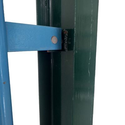 শক্তিশালী সুরক্ষা নিরাপত্তা ইস্পাত বেড়া ইউরোপীয় শৈলী Q235