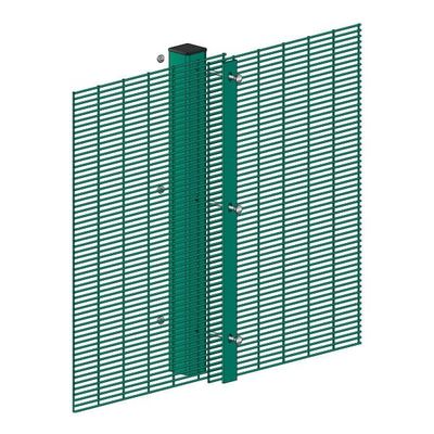 ক্লিয়ার ভিউ পিভিসি কোটিং ৩৫৮ হাই সিকিউরিটি পেরিমিটার মেশ অ্যান্টি-ক্লাইম্ব ফেন্স