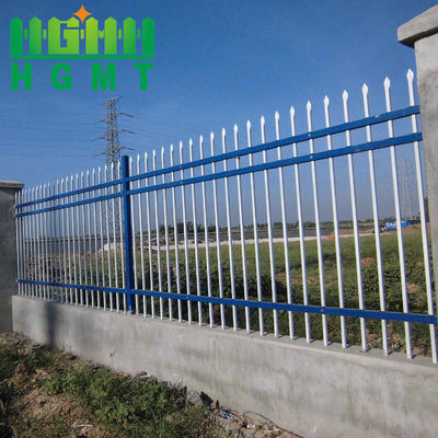 গরম বিক্রয় টেকসই উচ্চ নিরাপত্তা আধুনিক আলংকারিক পিকট টিউবুলার বেড়া