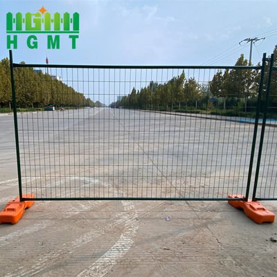 অস্ট্রেলিয়ান আউটডোর অপসারণযোগ্য আয়রন স্টিল ওয়্যার অস্থায়ী বেড়া প্যানেল নিরাপত্তা বিল্ডিং নির্মাণ ইভেন্ট বেড়া Temp সাইট
