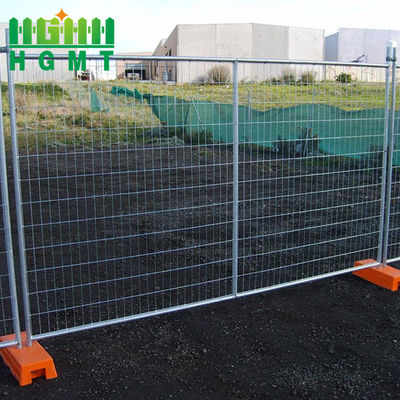 6x10 ফুট গ্যালভানাইজড অস্ট্রেলিয়া খেলার মাঠের জন্য অস্থায়ী বেড়া প্যানেল