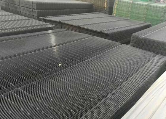 হাইওয়ে 60 মিমি পোস্ট অ্যান্টি ক্লাইম্ব সিকিউরিটি ফেনসিং OHSAS 358 জাল ফেনসিং