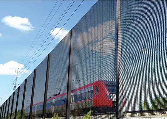 কারাগার হাই লেভ পাউডার লেপ H পোস্ট 3mm এন্টি ক্লাইম্ব নিরাপত্তা বেড়া