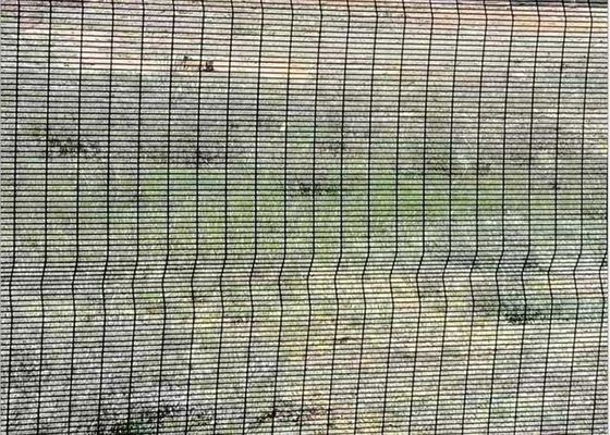 কারাগারের কাঁটাতারের বেড়া গ্যালভানাইজড টিউব অ্যান্টি ক্লাইম্বিং সিকিউরিটি বেড়া