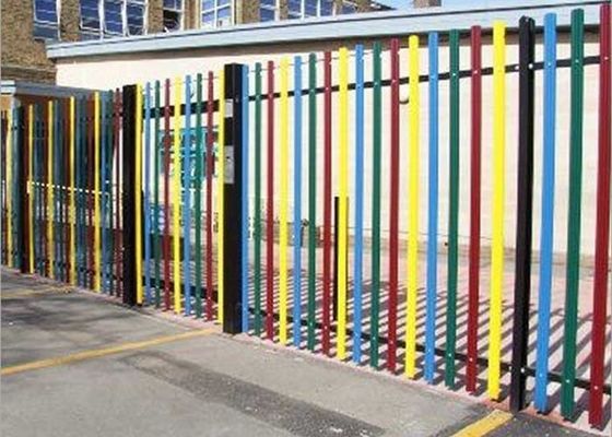 ডাব্লু এবং ডি বিভাগ 2.5 মিমি নিরাপত্তা ইস্পাত বেড়া ম্যাচ স্কয়ার পোস্ট বা এইচ পোস্ট