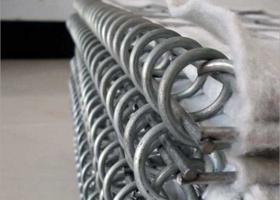 ইস্পাত HESCO বন্যার প্রতিবন্ধকতা মিল 12B/12G আয়তক্ষেত্রাকার Hesco কনটেইনার