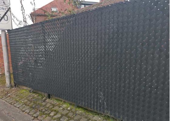 H1730mm পিভিসি ডায়মন্ড জাল বেড়া Selvage Knuckled Edge