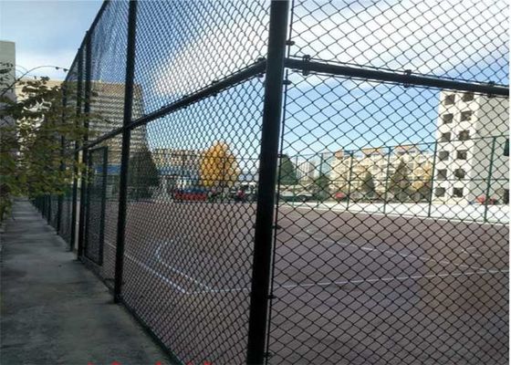 6 ফুট গ্যালভানাইজড চেইন লিঙ্ক বেড়া সাইক্লোন মেটাল চেইন লিঙ্ক বেড়া