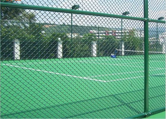 চিড়িয়াখানা গ্যালভানাইজড ধাতব চেইন লিঙ্ক বেড়া 50 * 50 মিমি জাল