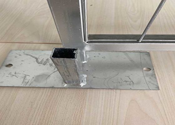 কানাডা স্ট্যান্ডার্ড জিংক লেপযুক্ত টেম্প নির্মাণ বেড়া