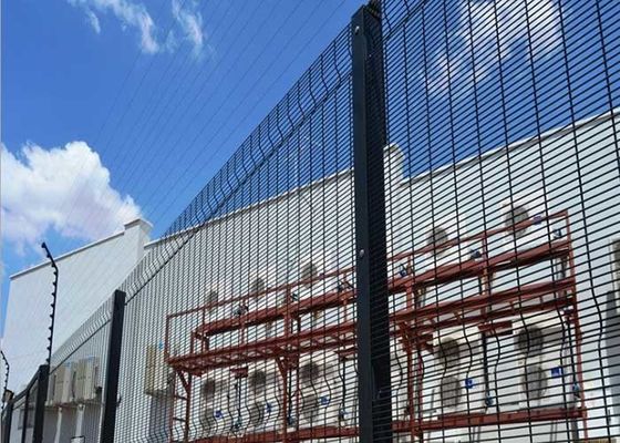 কারাগার ক্লিয়ারভু করোমেশ বেড়া 4.5mm 358 এন্টি ক্লাইম্বিং বেড়া