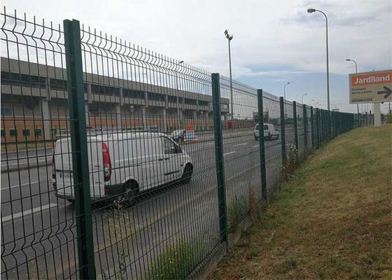 ওএইচএসএএস তাপ চিকিত্সা ভি জাল নিরাপত্তা বেড়া 1030mm থেকে 2430mm উচ্চতা