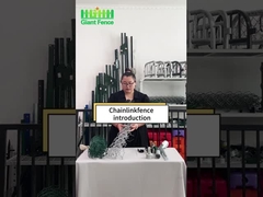 খামারের জন্য সহজে এন্টি জং ঘূর্ণিঝড় তারের চেইন লিঙ্ক বেড়া ইনস্টল করা হয়েছে