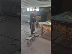 পাউডার আবরণ আগে galvanized পণ্য পালিশ এবং নাকাল