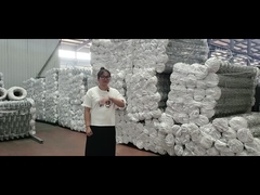 উচ্চতা 2.5m Q195 মেটাল চেইন লিংক ফেন্সিং সেলভেজ নাকলড এজ