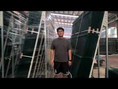 স্থিতিশীল টেকসই অ্যান্টি ক্লাইম্বিং বেড়া সহজেই ইনস্টল করা হয়েছে