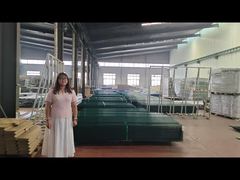 এন্টি ক্লাইম্ব সিকিউরিটি ফেন্সিং পাউডার লেপা সবুজ