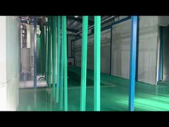 পাউডার লেপা সবুজ মধ্যে বর্গাকার পোস্ট