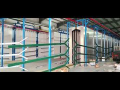 Y পোস্ট পাউডার আবরণ সবুজ নিরাপত্তা বেড়া সঙ্গে আসা